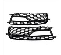 Fog Lamp Vent Grille Compatible With S5 A5 Models 2013 2014 2015 2016 Car Front Bumper Mesh Fog Light Cover Honeycomb Grill Grille Cover Repair Parts