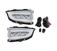 Fog Light A Pair Of Fog Lights LED Turn Signal Lamp Front Bumper LED Daytime Running Light For Mitsubishi For Lancer 2004-2007