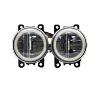 Fog Light Assembly Compatible With Suzuki For Ignis 2003-2008 For Splash 2008-2015 For Alto 2009-2015 1Pair Fog Light Angel Eye Daytime Running Lights Accessories(BM-Angel eye)