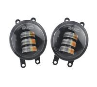 Fog Light Assembly For Toyota For Land For Cruiser For Prado 150 J150 2009-2013 LED Headlight Fog Light Fog Lamps Assembly DRL H8/H11 12V Front Fog Lamp(Common Yellow Light)