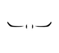 Fog light bezel Front Bumper Lip Compatible with Benz For CLA W118 C118 For 45 For Amg 2020-2024 Side Hood Cover Spoiler Air Vent Frame Trim