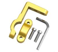 Fog Light Bracket 17-22mm Handlebar Motorcycle Multifunction Mount Bracket 10mm 8mm 6mm Fit for M6 Fit for M8 Thread for Base Light Light Tube Clamp(Gold)