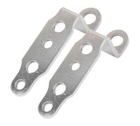 Fog Light Bracket Motorcycle Headlights Bracket Universal Electric Scooter Modification Rearview Mirror Spotlight Aluminum Alloy bracket light(2pcs Silver)