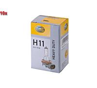 Fog Light Bulb HELLA x10 Fits DAF Cf MERCEDES RENAULT VOLVO 09-18 8GH008358241