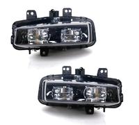 Fog Light Car LED Front Bumper DRL Daytime Lamp Light For Land For Rover For Range For For Evoque 2011-2015 Foglight Foglamp Driving Lights Lamp(Smoke Light 1 Pair)