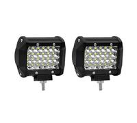 Fog Light Car LED Light Bar For Offroad 4x4 Spotlights Fog Lamp 12V 24V Diode Headlight Truck Farm Tractor Boat SUV ATV Light Bar Work Light(72W 2Piece)