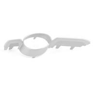 Fog Light Cover Fog Light Grille Panel For BMW For X6 E71 E72 2008 2009 2010 2011 2012 Car Front Bumper Lamp Cover Foglight Garnish Hood Trim
