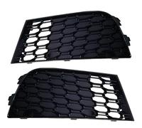 Fog Light Covers Compatible With For A3 8V S Series S3 For Sportback 2017 2018 2019 Honeycomb Mesh Fog Light Grille OEM:8V3807681AB 8V3807682AB