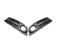 Fog Light Covers Grilles Compatible With A4 B8 For RS4 Style 2009 2010 2011 2012 1/2 Lhd Rhd Front Bumper Lamp Grille Cellular Grid Accessories 8K0807682B