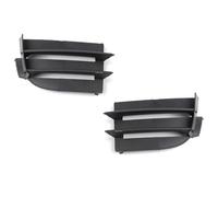 Fog light decorations Compatible With Skoda For Superb 2009 2010 2011 2012 2013 Front Lower Grille Bumper Vent Fog Lamp Light Cover Trim Cover Accessories(A set)