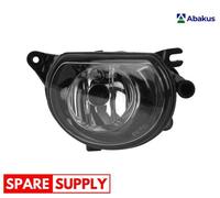 FOG LIGHT FOR AUDI A3 ABAKUS 441-2029R-UE FITS RIGHT