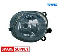 Halogen fog lamp Right H7 19-0269-05-2 TYC for AUDI A3