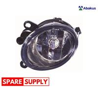 FOG LIGHT FOR AUDI ABAKUS 446-2001R-UQ FITS RIGHT
