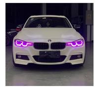 Fog Light For BMW 3 Series F30 F31 LCI Red Angel Eyes DRL 63117419619 63117419620 63117419610 LED Boards Module Blue Yellow LED Headlights(Purple)
