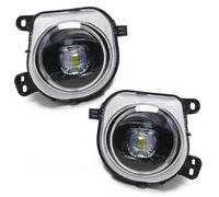 Fog Light For BMW X3 F25 X4 F26 X5 F15 X6 F16 2014-2019 Car Fog Lamps LED Angel Eyes Headlight 63177317251 63177317252 LED Front Fog Lights(Led White B)