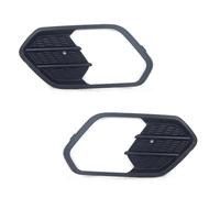 fog light For For Escape For Kuga 2017-2019 | Car Front Bumper Fog Light Lamp Frame Grille Cover Chrome Trim Cover front fog lamp(Dumb black 1 pair)
