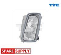 FOG LIGHT FOR FORD C-MAX TYC 19-0686-01-2 FITS LEFT