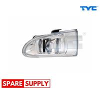 FOG LIGHT FOR FORD COURIER FIESTA TYC 19-0276-05-2 FITS LEFT