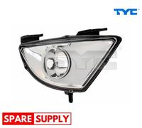 FOG LIGHT FOR FORD FIESTA TYC 19-0139-01-2 FITS RIGHT