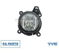 TYC Europe B.V. Fog Light 19-5699-01-2 Front Right (Driver Side)