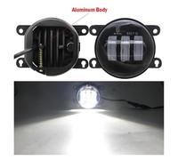 Fog Light For Mondeo For Fusion 2013 2014 2015 2016 2Piece Fog Light Assembly Car 30W 4000LM Front Bumper LED Fog Lamp DRL White Amber 12V(White)