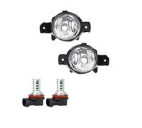 Fog Light For Nissan For Almera For X-Trail For Altima For Maxima For March For Urvan For Versa White/Yellow Fog Lights Fog Lamp Assembly(With M10 White LED)