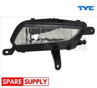 FOG LIGHT FOR OPEL ASTRA K ZAFIRA C TYC 19-12779-01-9 FITS RIGHT