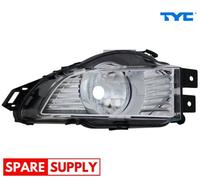 FOG LIGHT FOR OPEL INSIGNIA A TYC 19-0782-01-2 FITS LEFT