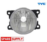 FOG LIGHT FOR PEUGEOT 2008 208 TYC 19-12465-01-2 FITS LEFT, RIGHT