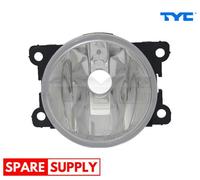 FOG LIGHT FOR PEUGEOT 2008 208 TYC 19-12465-01-2 FITS LEFT, RIGHT