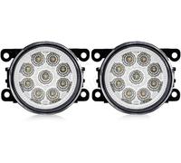 Fog Light For Peugeot 5008 2009 2010 2011 2012 2013 2014 2015 2016 2017 2018 3.54",Car Front Bumper Fog Light Fog Lamp Assembly Foglight DRL,b/9 Led Yellow