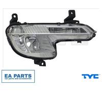 Fog Light for PEUGEOT 508 TYC 19-12099-01-2 fits Right NEW