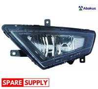 FOG LIGHT FOR SEAT LEON ABAKUS 445-2013L-UE FITS LEFT