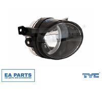 Halogen fog lamp Right HB4 19-0447-01-2 TYC for VW SEAT SKODA