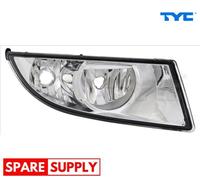 FOG LIGHT FOR SKODA FABIA PRAKTIK ROOMSTER TYC 19-12720-01-2 FITS LEFT
