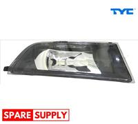 FOG LIGHT FOR SKODA FABIA TYC 19-12574-01-2 FITS LEFT