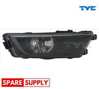FOG LIGHT FOR SKODA OCTAVIA TYC 19-12350-01-2 FITS LEFT