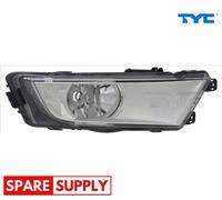FOG LIGHT FOR SKODA OCTAVIA TYC 19-12350-11-2 FITS LEFT