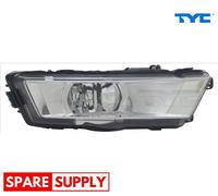 FOG LIGHT FOR SKODA RAPID TYC 19-12613-01-2 FITS RIGHT