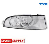 FOG LIGHT FOR SKODA TYC 19-0830-01-2 FITS LEFT