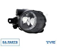 Halogen fog lamp Left H8 19-0858-01-9 TYC for VOLVO V70 III S80 II XC70 II