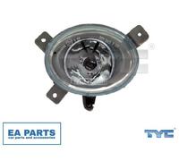 Halogen fog lamp Right 19-5735-05-9 TYC for VOLVO S60 I