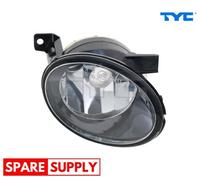 FOG LIGHT FOR VW BEETLE BORA CADDY EOS TYC 19-0797-01-9 FITS RIGHT