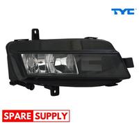 FOG LIGHT FOR VW GOLF VAN GOLF TYC 19-12236-05-2 FITS LEFT NEW