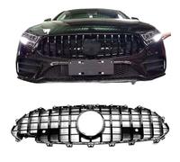 Fog light Frame Car Front Bumper & Radiator Kidney Grille Fits for Benz W257 C257 CLS Class 2019-2022, ABS Replacement Facelift Grille