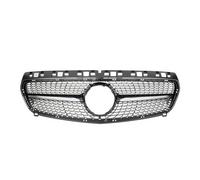 Fog light Frame Car Radiator Front Grille Fits for Benz A-Class W176 (A180/A200/A250/A45) 2013-2015 For Amg Black Diamonds Style GTR Front Bumper Grille(Diamonds-Black)(Diamonds-Black)