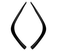 Fog Light Grill 2Pcs Car Front Bumper Fog Light Lamp Cover Trim Decoration Accessories For Toyota For Camry Sport Model 2018 2019 2020 Grilles(Gloss black)