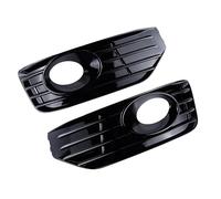 Fog Light Grill Bezel Cover Compatible With For Transporter T5 2010 2011 2012 2013 2014 2015 L+R Car Sportline Bumper Fog Light Lamp Cover Grill Gloss Black