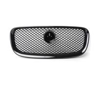 Fog Light Grill Car Accessory Front Bumper Grille Center Panel Styling Upper Grill For Jaguar For X260 XF XF-R 2012 2013 2014 2015 Grilles(Black)
