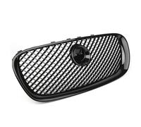 Fog Light Grill Car Front Bumper Grille Radiator Upper Mesh Grill For Jaguar For X250 XF For XFR For XFRS 2008-2011 Racing Cover Car Grill(Black)